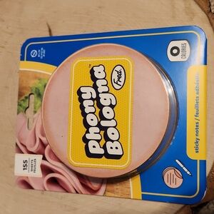 Fred Phony Bologna Sticky Notes 2024 NEW